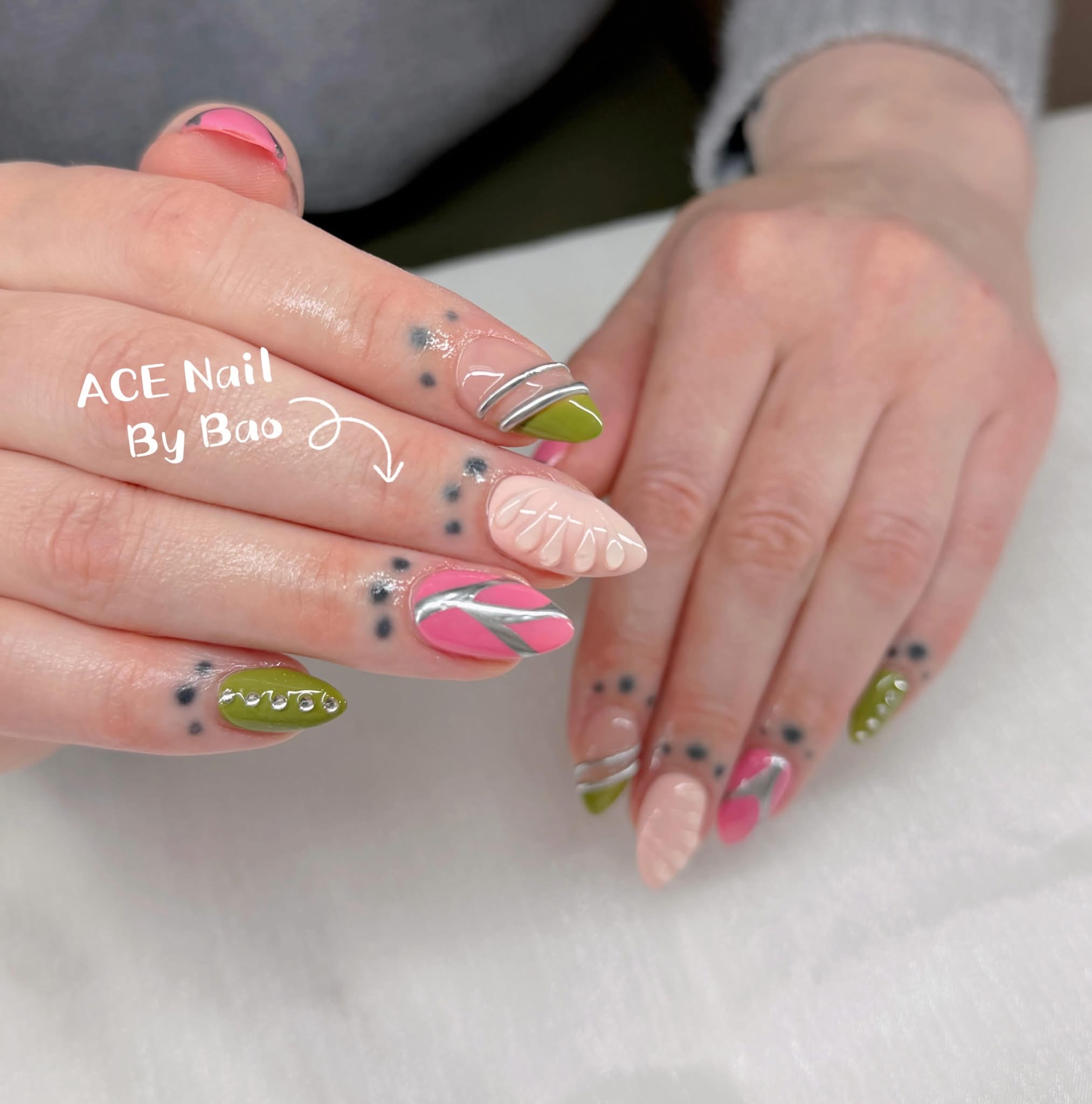 Nail art by Jenny at Ace Nail